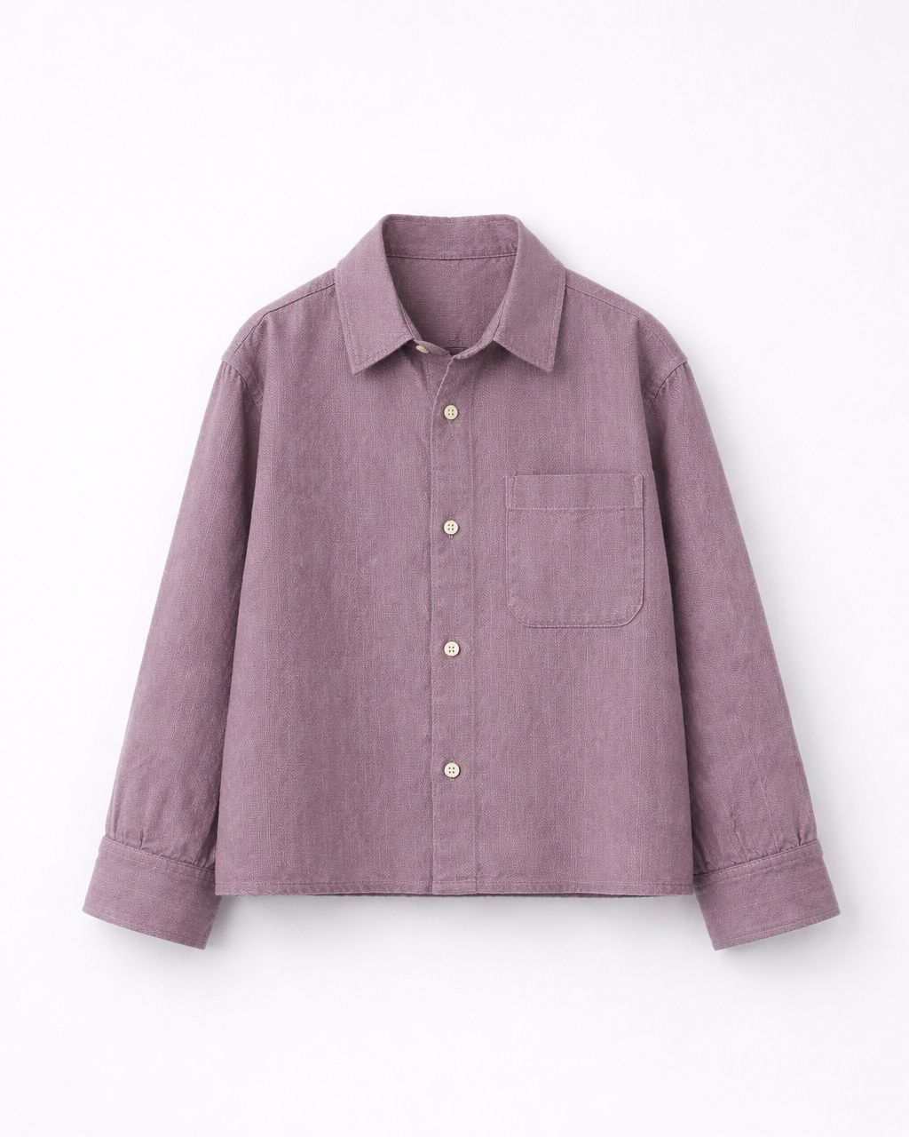 Divine Ease Linen Shirt – Dust Mauve